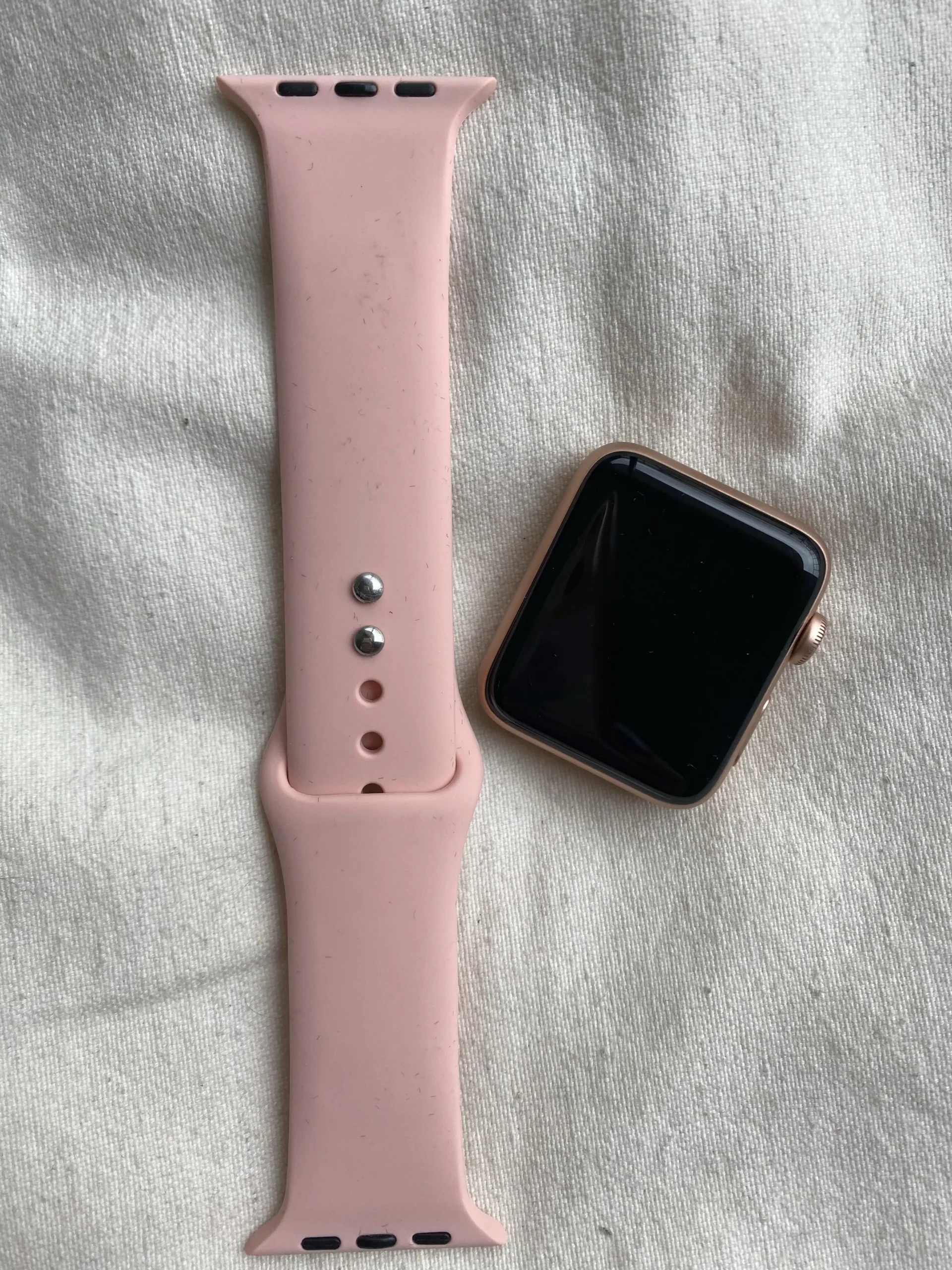 AppleWatch Serie 3 42mm Rosado SIN cargador(usado exhibicion)
