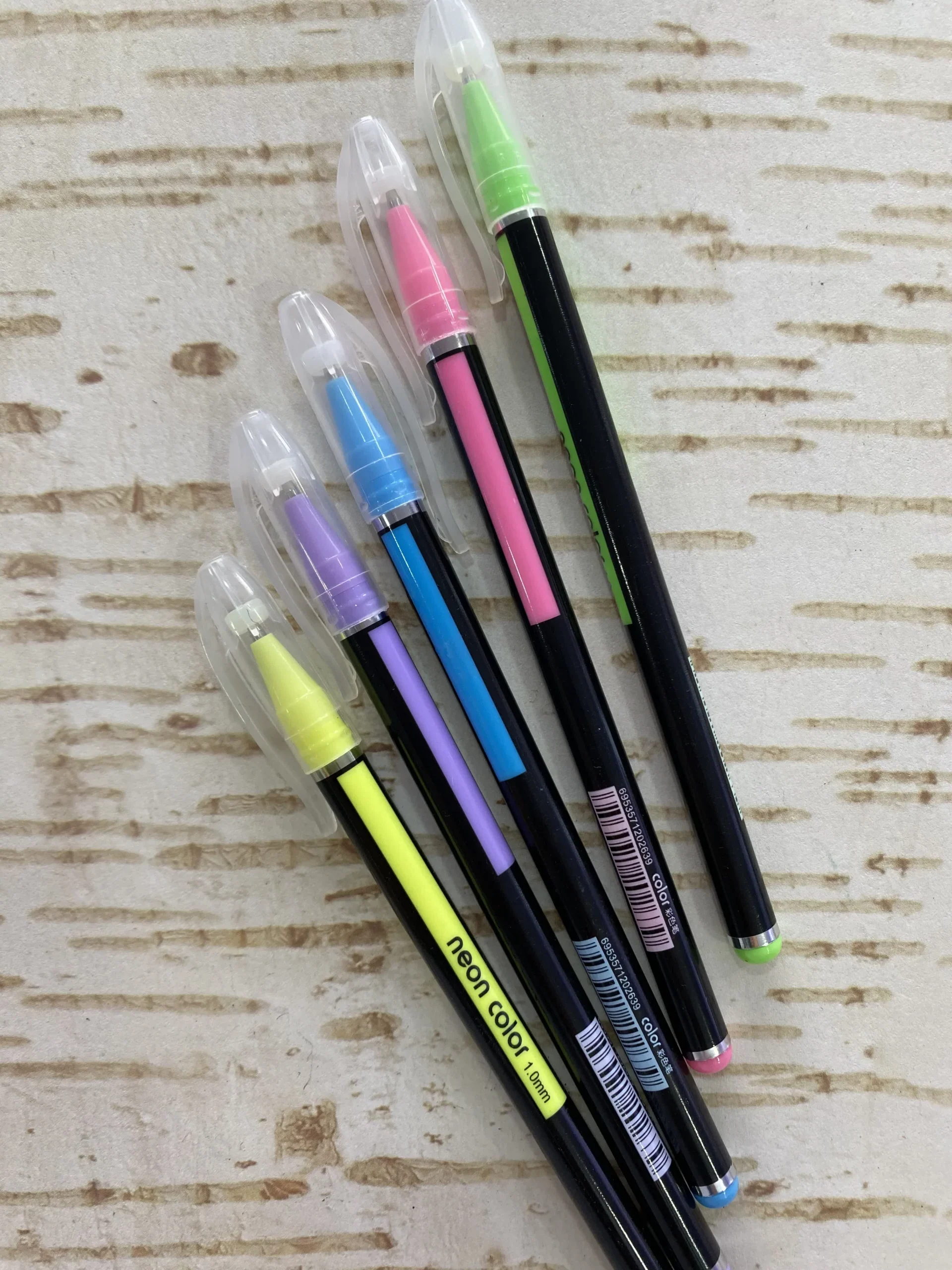 Esfero de gel neón – paquete x 4 colores intensos