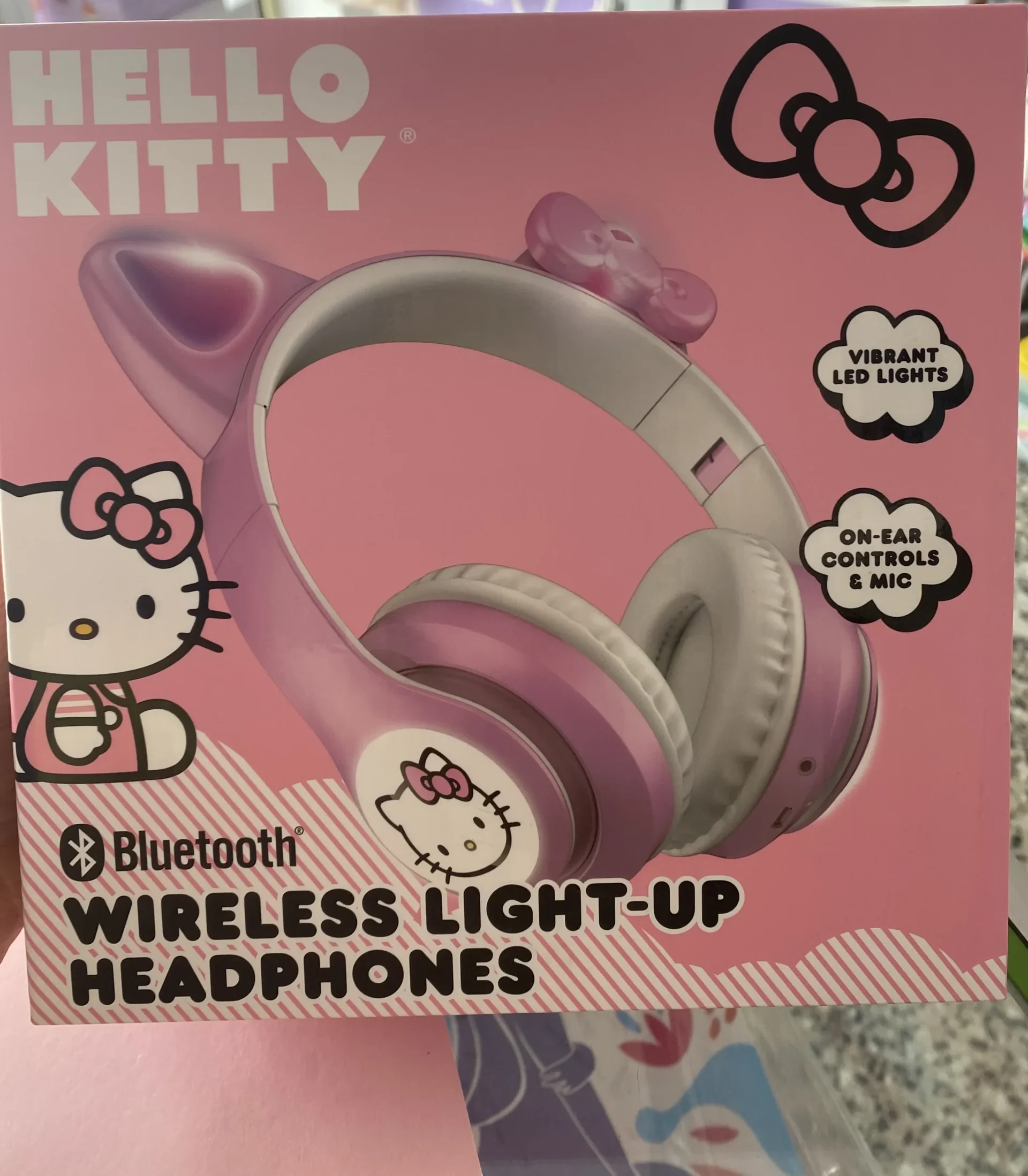 Audifonos Hello Kitty - Bluetooth Original Sanrio rosado