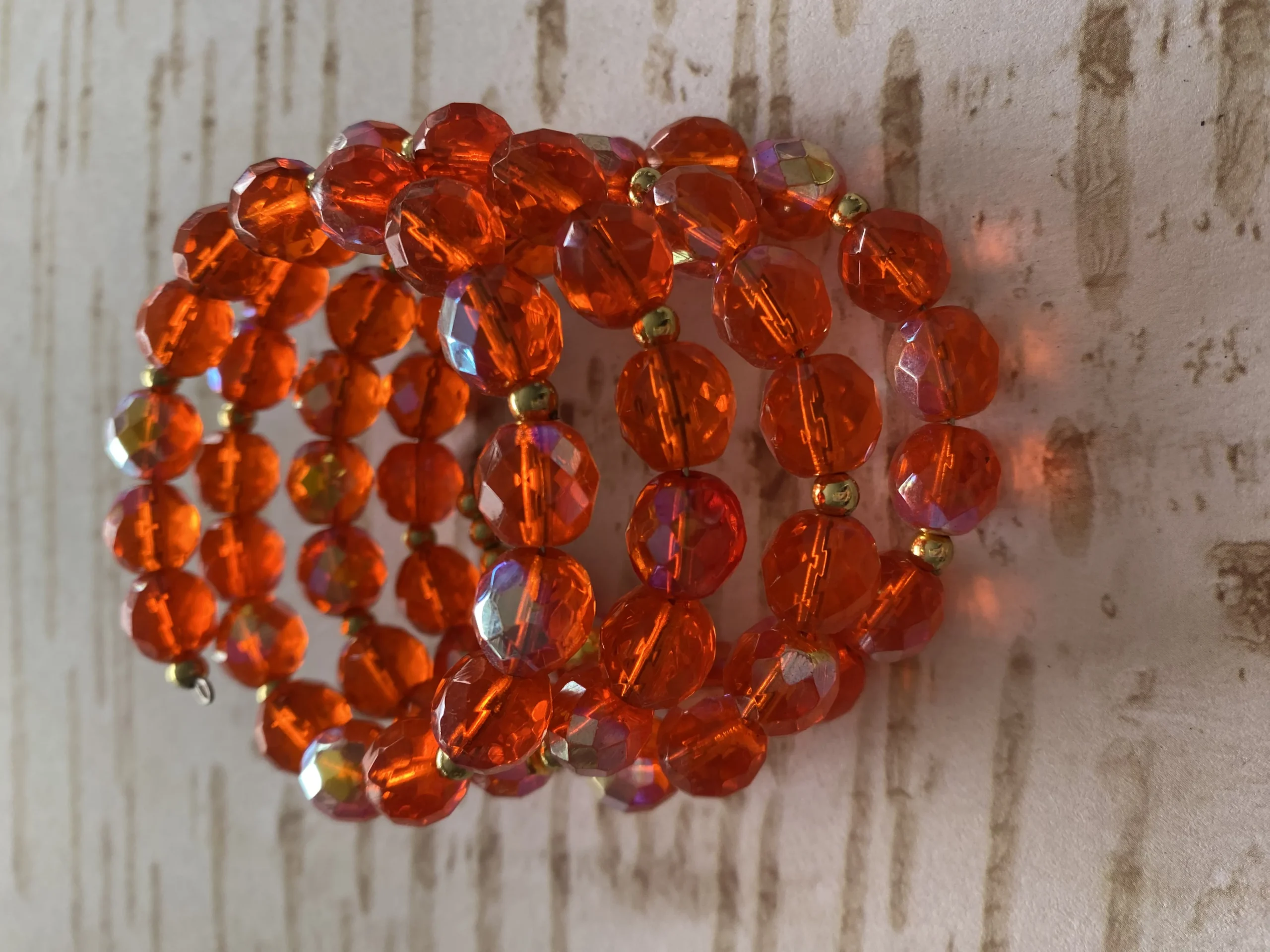 Pulsera Roja Espiral