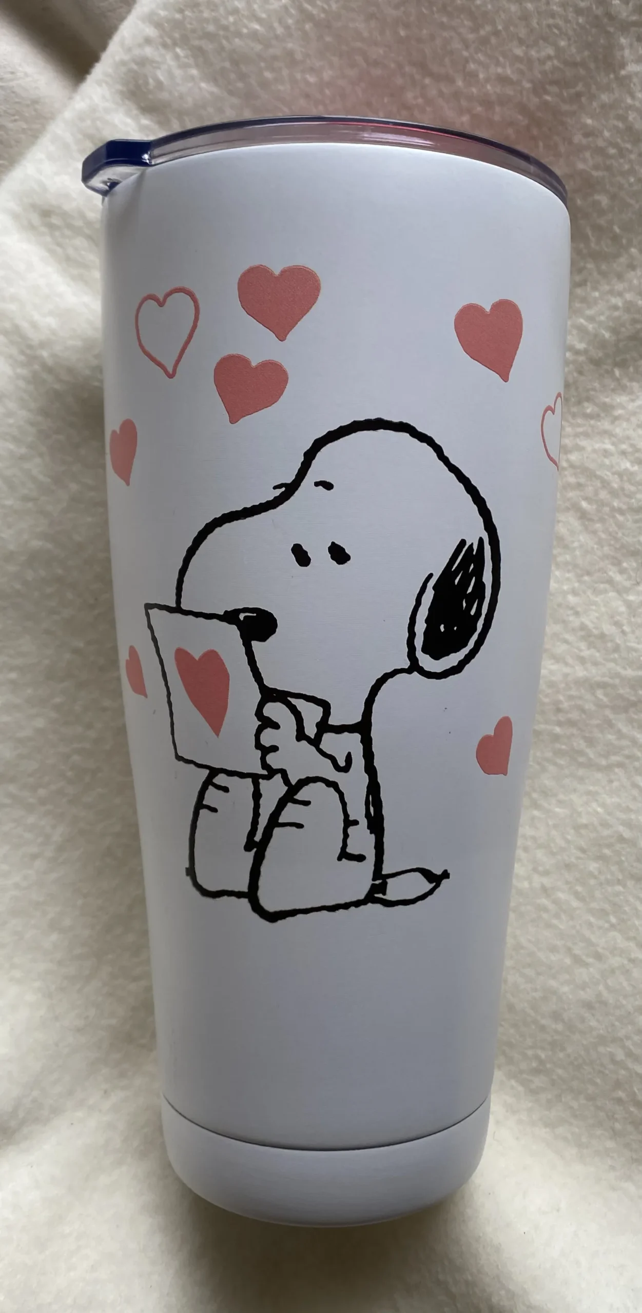 Vaso metálico Snoopy – mantiene temperatura frío/calor