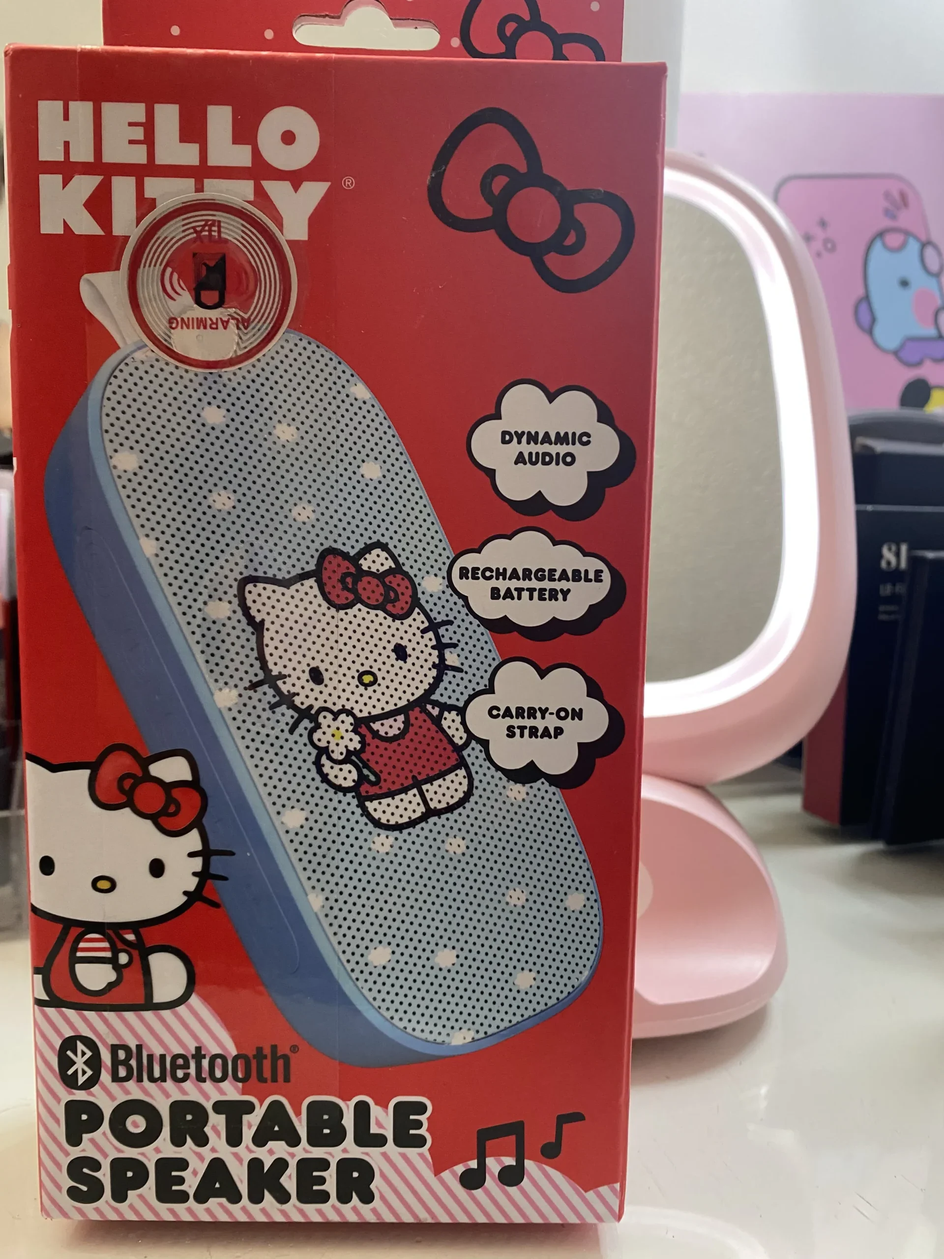 Speaker Portatil Hello Kitty con Bluetooth - Azul