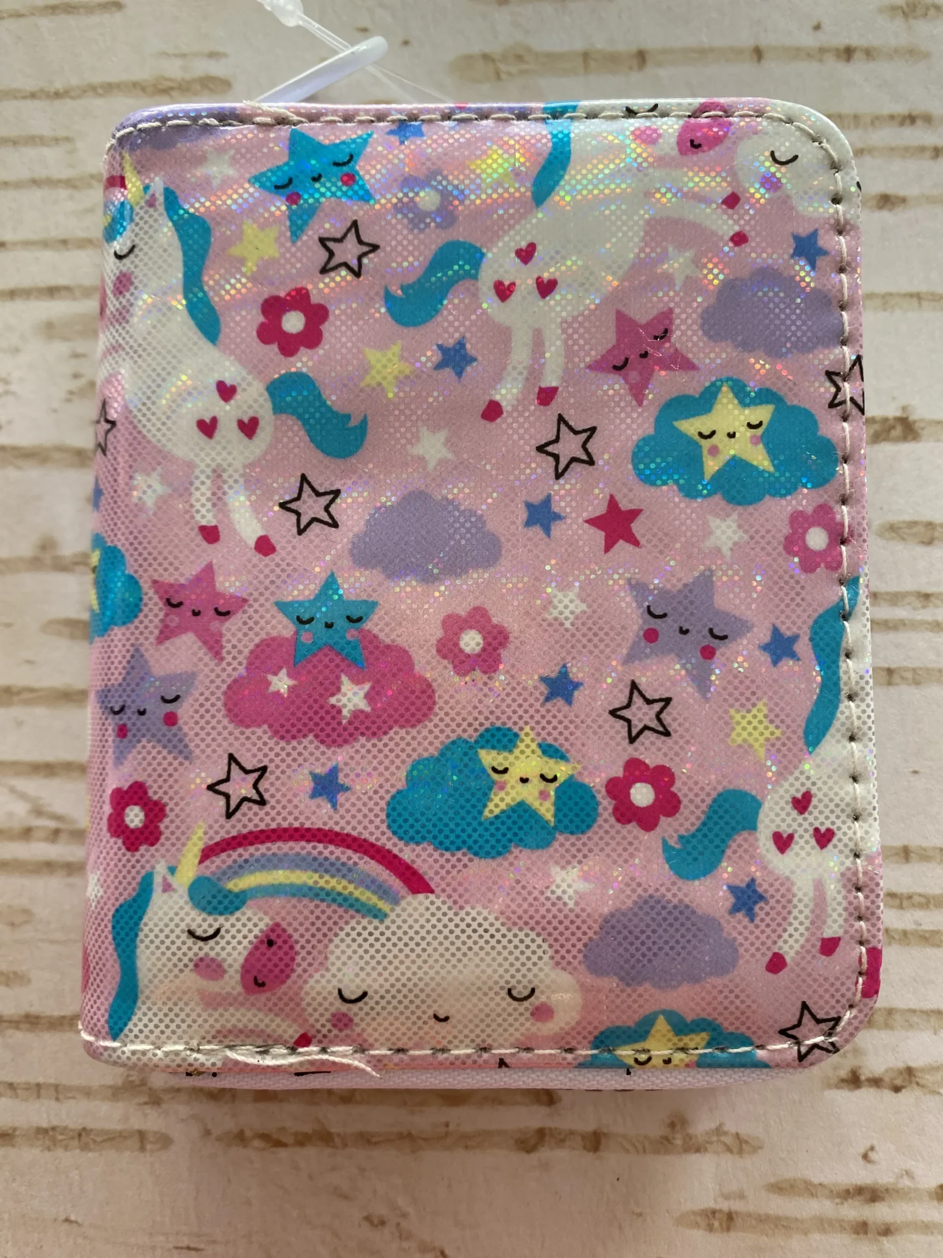 Billetera Unicornio Nubes